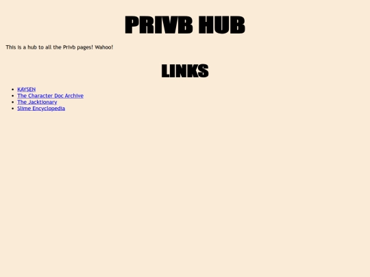 privb/hub screenshot