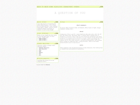 aquestionofyou screenshot