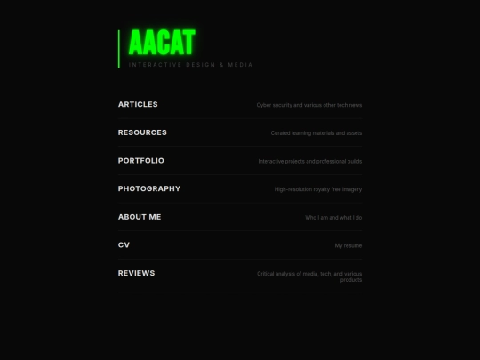 index screenshot