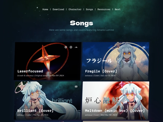 lumi/songs screenshot