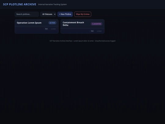 SCi.NET/InfoTracker screenshot