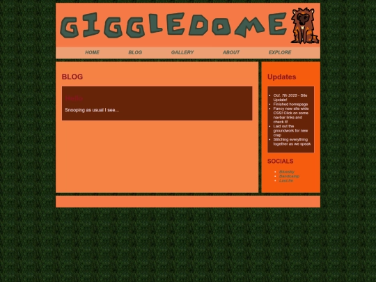 blog screenshot