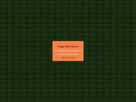 not_found screenshot