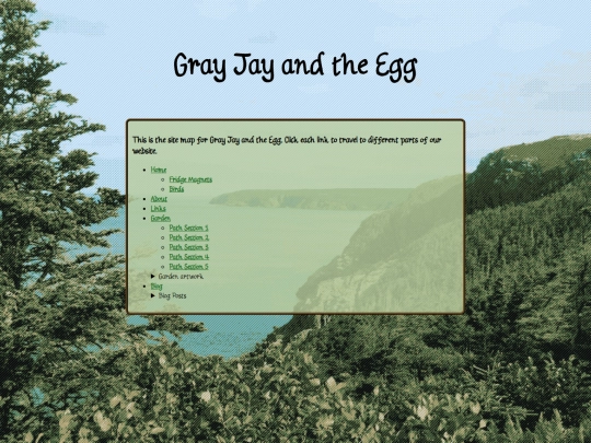 sitemap screenshot