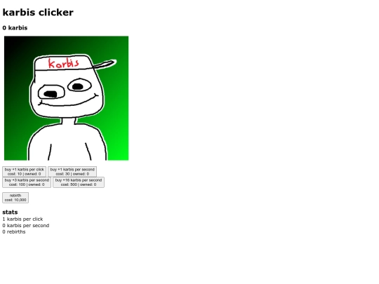 karbisclicker screenshot