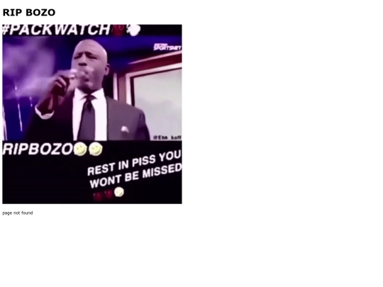 not_found screenshot
