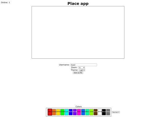 place-app screenshot