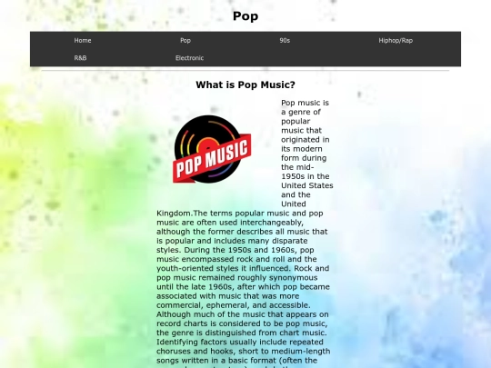 pop screenshot
