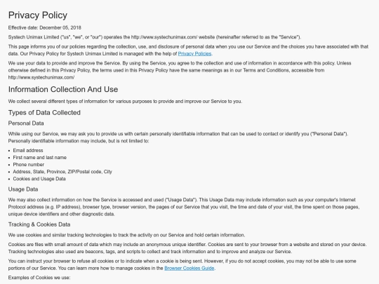 dostums-privacy-policy screenshot