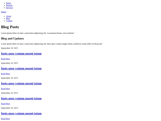 blog screenshot