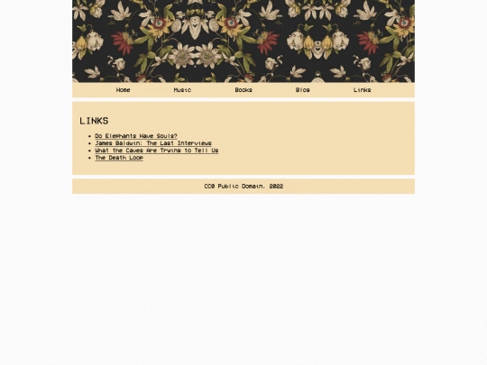 links screenshot