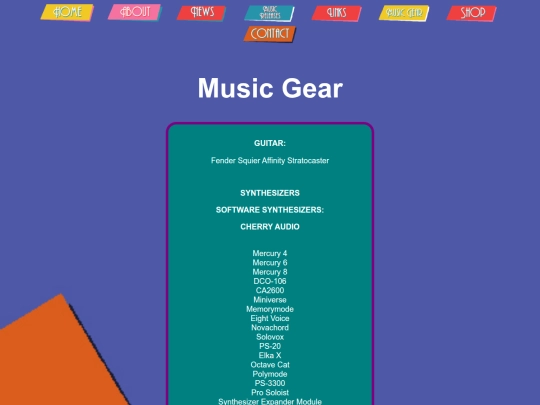 musicgear screenshot