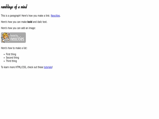 index screenshot