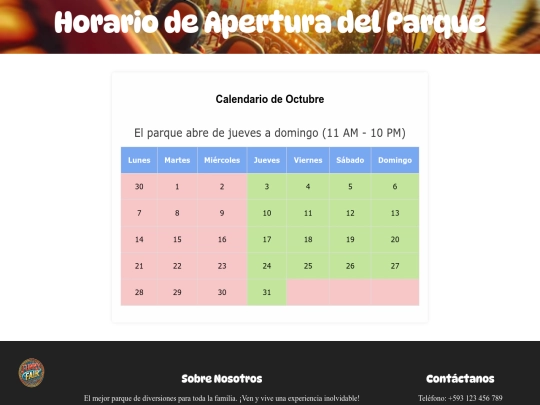 Pro/pag/horarios screenshot