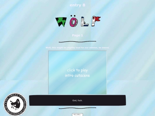 entry8/page1 screenshot