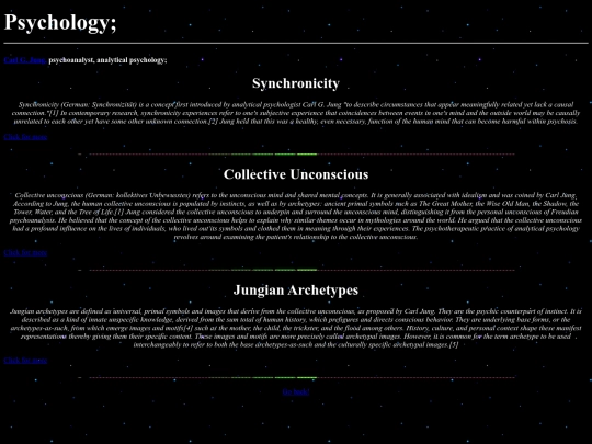 Psychology screenshot