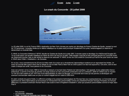 25-ans-du-crash-concorde screenshot