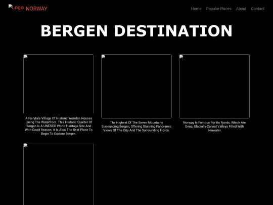 destinatonBergen screenshot