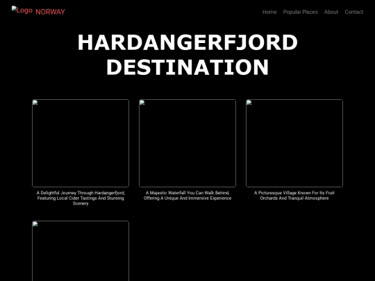 destinatonHardangerfjord screenshot