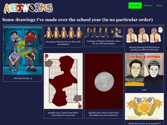 artworks screenshot