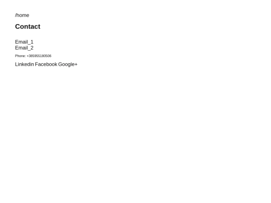 contact screenshot