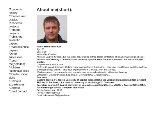 index screenshot