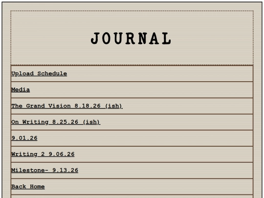 Journal/JournalHome screenshot