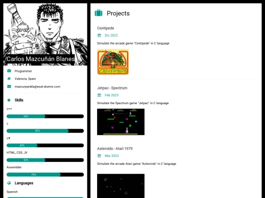 portfolio screenshot