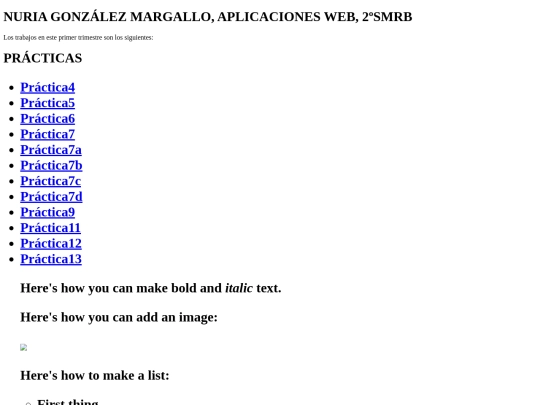 index screenshot