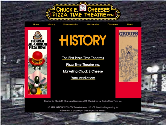 history screenshot
