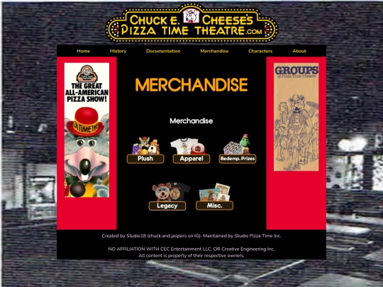 merchandise screenshot