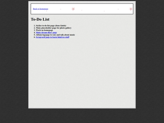 todolist screenshot