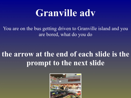 Granville island/market screenshot