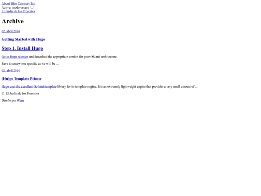 tags/golang screenshot
