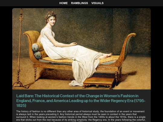links/articles/laidBare screenshot