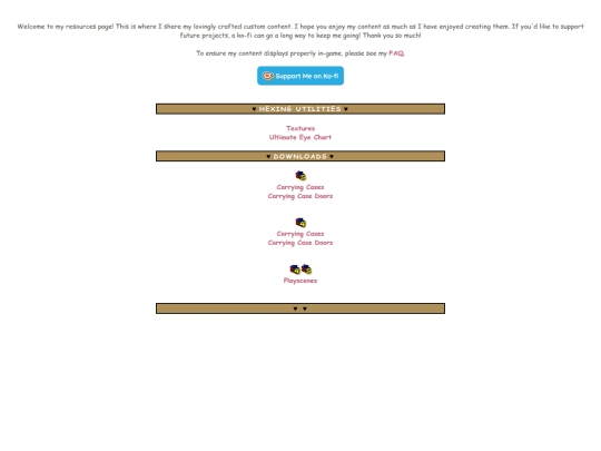resources screenshot