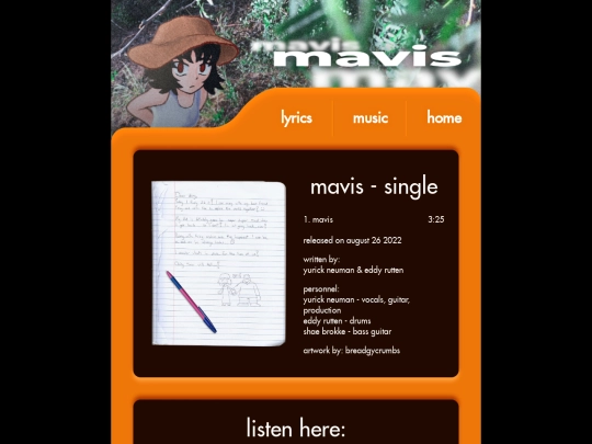 mavis screenshot