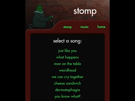 stomplyrics screenshot