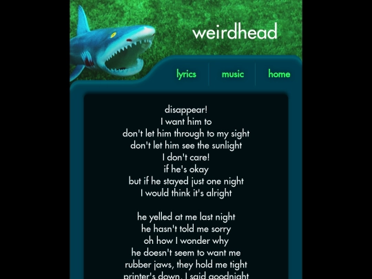 whlyrics screenshot
