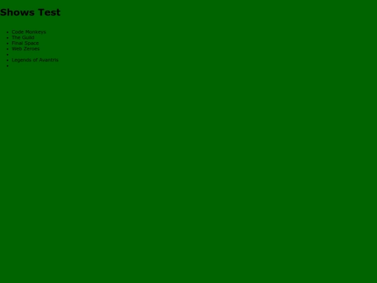 shows screenshot
