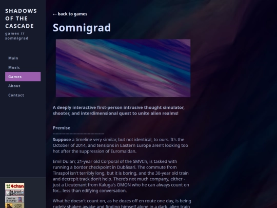 games/somnigrad screenshot