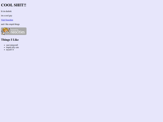 index screenshot