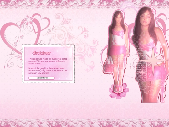 disclaimer screenshot