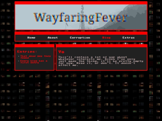 blog screenshot