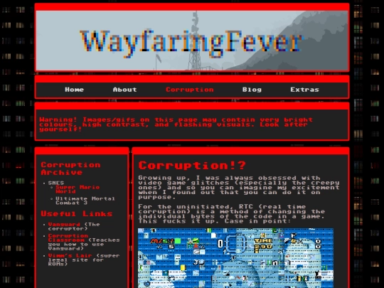 corruption screenshot