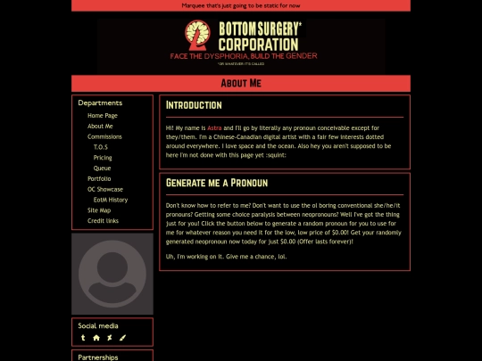 about-me screenshot