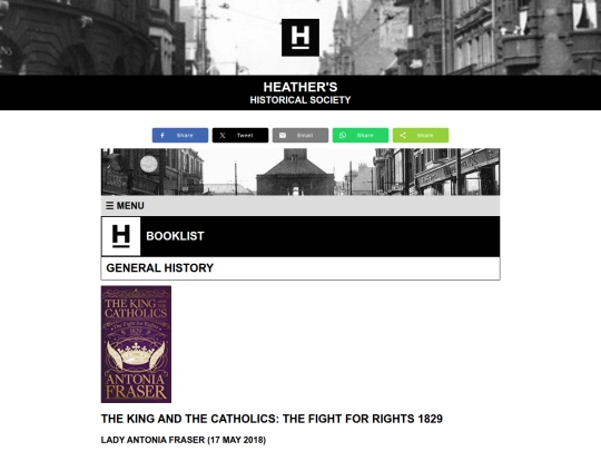 booklist-general-history screenshot