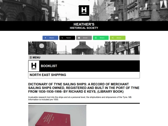 booklist-north-east-shipping screenshot