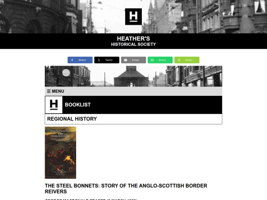 booklist-regional-history screenshot
