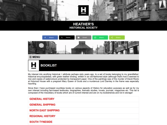booklist screenshot